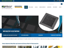 Tablet Screenshot of notrax.eu